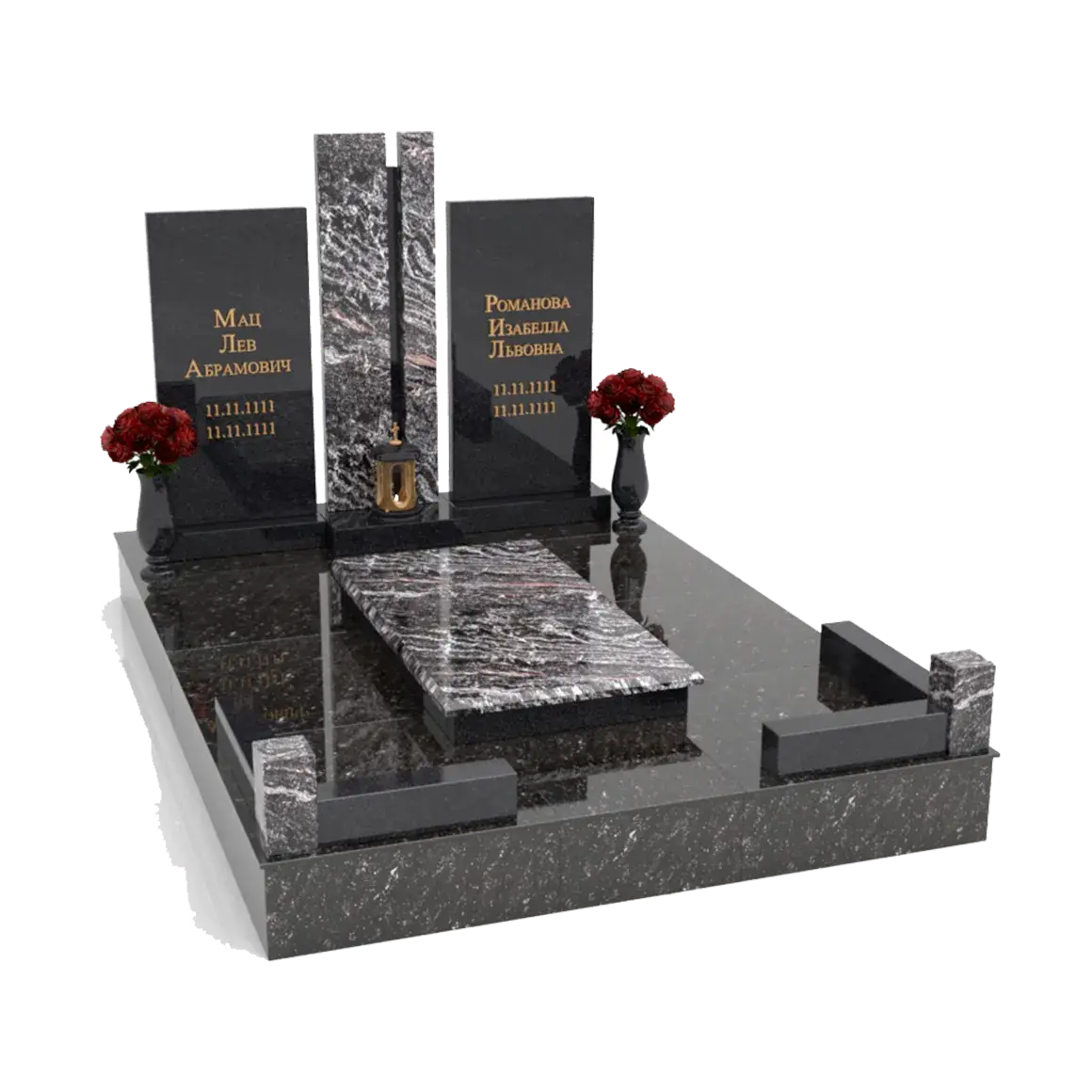 Мемориальный комплекс из гранита 5